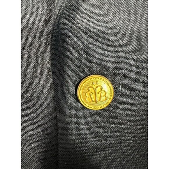 Vtg Brooks Brothers Blazer Mens‎ 43 Blue Brooksease Wool Gold Buttons Flaw - Picture 6 of 16